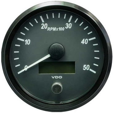 VDO SingleViu Tachometer 5000RPM